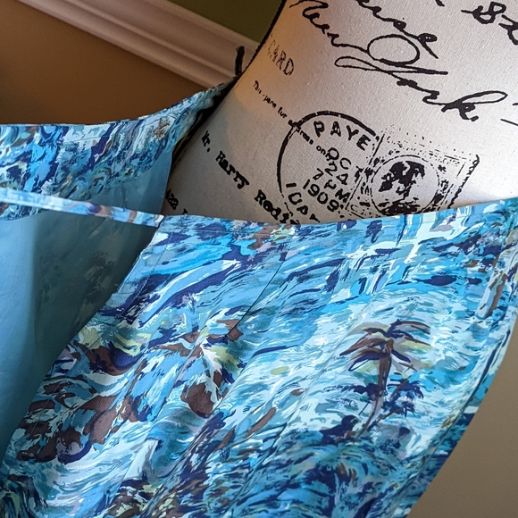 Vintage Natalie and me a div rousso apparel group silk wrap maxi skirt - Picture 2 of 11